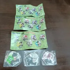 ブルーロック　くら寿司　ラバーアクセサリー　3個セット