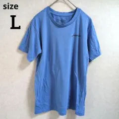 MAGELLAN OUTDOORS【L】青 半袖 Tシャツ 海外古着 ラフ