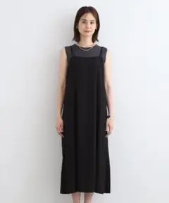 美品　インディヴィ　サイズ15 洗える　キャミワンピース