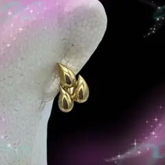 ジバンシー イヤリング ゴールド