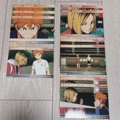 ハイキュー！！ ゴミ捨て場の決戦展 スナップカード まとめ売り①