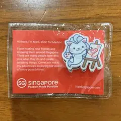 【匿名配送】 非売品　シンガポールパビリオン　マーリー　ピンバッチ