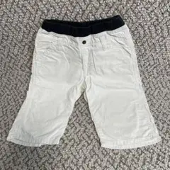 Lee ホワイト ハーフパンツ　150
