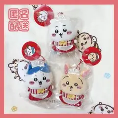 【新品未使用】ちいかわ ちいかわレストラン ホール担当なマスコット 3点セット