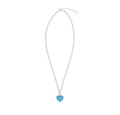 新品未使用　HUMAN MADE HEART NECKLACE ブルー