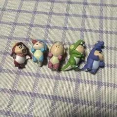 クレヨンしんちゃん フィギュア 5体セット　恐竜