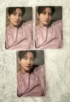 SMTOWN 2025 ラントレ トレカ チャンミン　東方神起３枚