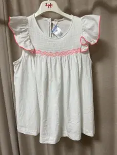 jacadi フリル付きノースリーブ 12A