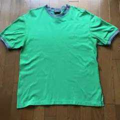 MISSONI グリーン MENSポロシャツ Lサイズ