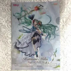 クリアファイル　初音ミク Memorial Dress Ver.