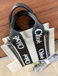 Chloé woodyスモールトートバッグ
