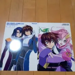 Newtype 付録　ガンダムSEED 両面下敷き STICKERBOOK