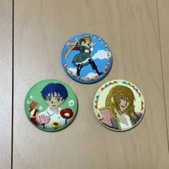 ジブリ刺繍缶バッチ　3個セット