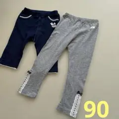 ミキハウス うさこパンツ ＆メゾピアノ スパッツセット