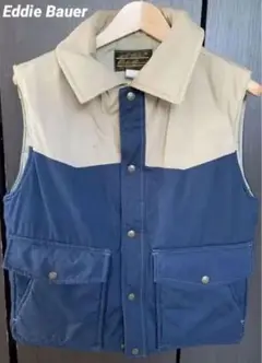 Eddie Bauer ダウンベストエディバウアー ‘80s黒タグ ’90s