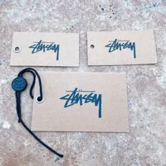 STUSSY ステューシー デカタグ ハトメ付きタグ 紙タグ セット