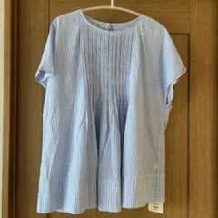 ピンタックベーシックブラウス【新品】