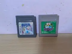 ポケットモンスター 銀　緑 ゲームボーイカラー