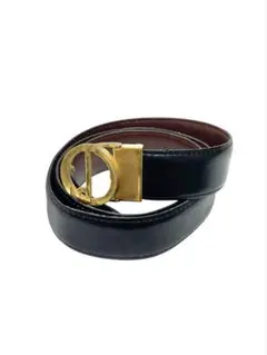 美品　dunhill ダンヒル 本革　ベルト ゴールド　金具