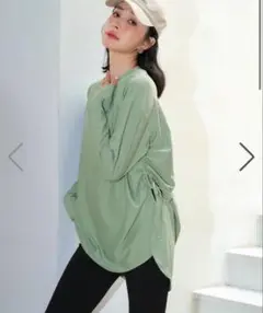 新品未使用　OSYAREVO 水着 Mサイズ ラッシュガード　ミント