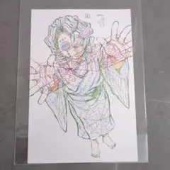 値下げ。鬼滅の刃　累　展示原画ポストカード　キャラクター絵巻