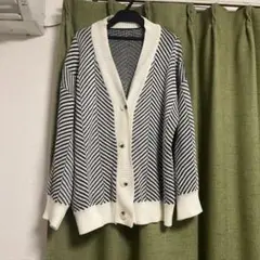 レディース　ニットカーディガン