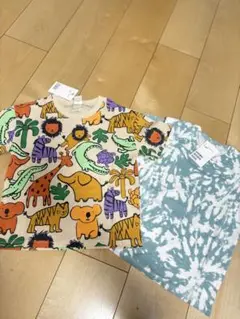 H&M 半袖 Tシャツ 2点セット 105cm
