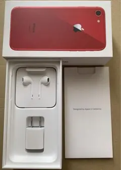 【美品】iPhone8 256GB RED バッテリー最大容量100%