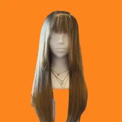 シュガークランツ ハニーブラウングラデーションストレートロングウィッグ