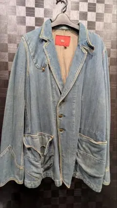 希少サイズ!02ss Levi's RED GUYS WARPED COAT LEVIS RED jacket size: S 00s early model denim GUYS WARPED