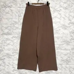 エニィスィス◆オンワード樫山 ワイドパンツ/ウエストゴム 後ろフェイクポケット