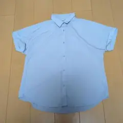 ドレープシャツ　半袖