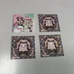 キミプリ　メロロン　ズキューンキッス　ステッカー4枚セット