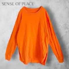 【SENSE OF PLACE】　オーガニックコットンチュニックカットソー