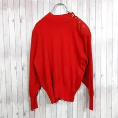 新品/PINORE ピノーレ*アンゴラ 混 長袖 ニット セーター【9】ボタン