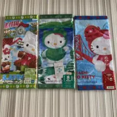 キティご当地ハンドタオル　未開封品3枚
