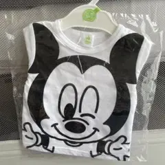 ミッキーマウス Tシャツ ホワイト サイズ60から70。