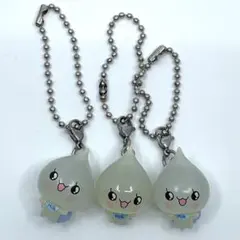 しずくちゃん みるみるちゃん キーホルダー3個セット めじるしアクセサリー