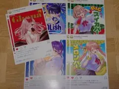 カッコウの許嫁イラストカードセット各２枚
