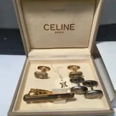 CELINE セリーヌ ネクタイピン カフス　まとめ
