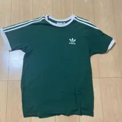 adidas ダークグリーン Tシャツ M