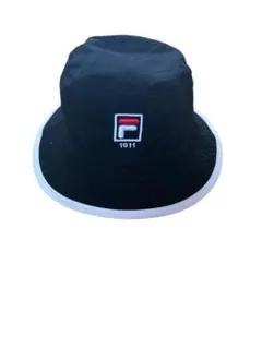 FILA フィラ　ハット ホワイト ブラック　リバーシブル帽子