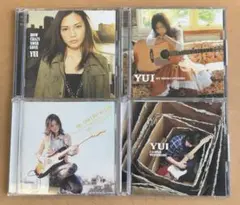 YUI『アルバム４枚』初回限定盤CD＋DVD☆美品☆