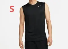 ナイキ NIKE ノースリーブ Tシャツ DX0992 黒　Sサイズ