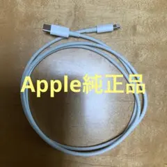 Apple Lightningケーブル タイプC 純正品
