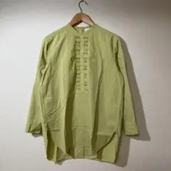 6(ROKU) BEAUTYu0026YOUTH PIN TUCK SHIRT シャツ
