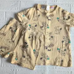 ZARA　スヌーピー 　半袖パジャマ　セットアップ　 115cm