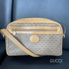 GUCCI グッチ GG柄 ショルダーバッグ キャメル レディース 中古
