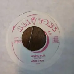 JANET KAY LOVING YOU 45 RPM レコード