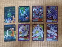 ⑪ドラゴンボール　カードダス　フリーザ一味　海外製　8枚セット